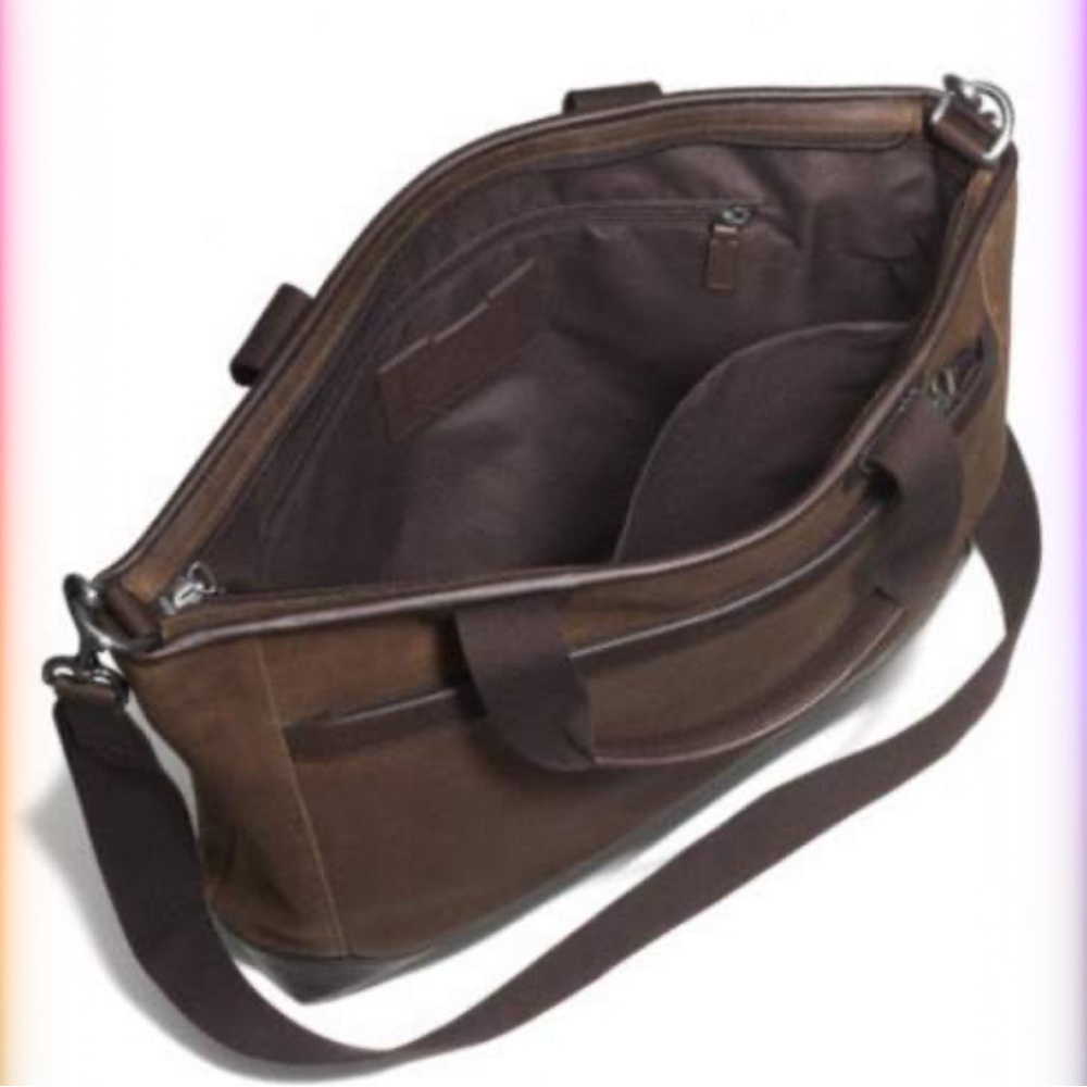 Coach Camden Messenger Mahogany/Dark Mahogany Timeless Elegance Leather bag - Picture 7 of 11